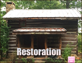 Historic Log Cabin Restoration  Seneca County, Ohio